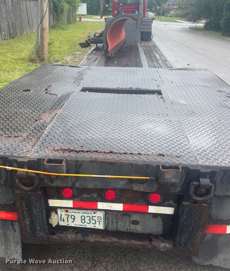 image for item OG9637 1977 Transcraft DBDTX-44 double drop deck trailer