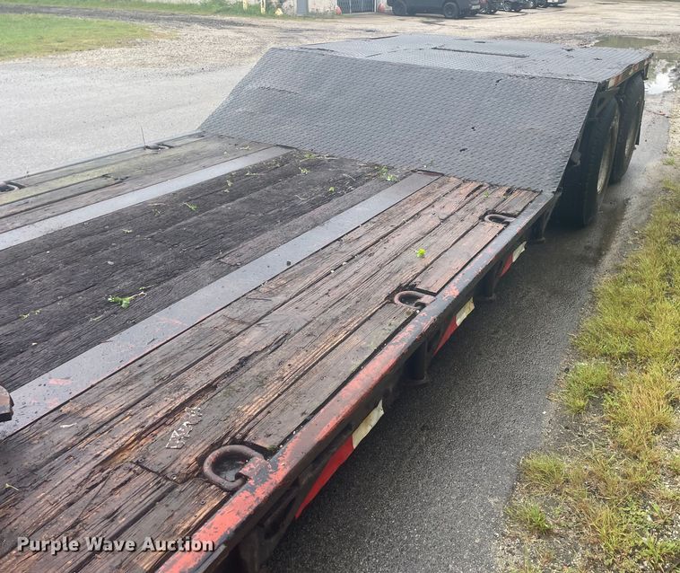 image for item OG9637 1977 Transcraft DBDTX-44 double drop deck trailer