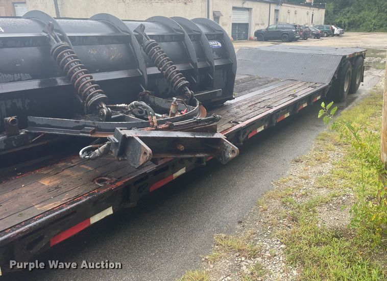 image for item OG9637 1977 Transcraft DBDTX-44 double drop deck trailer