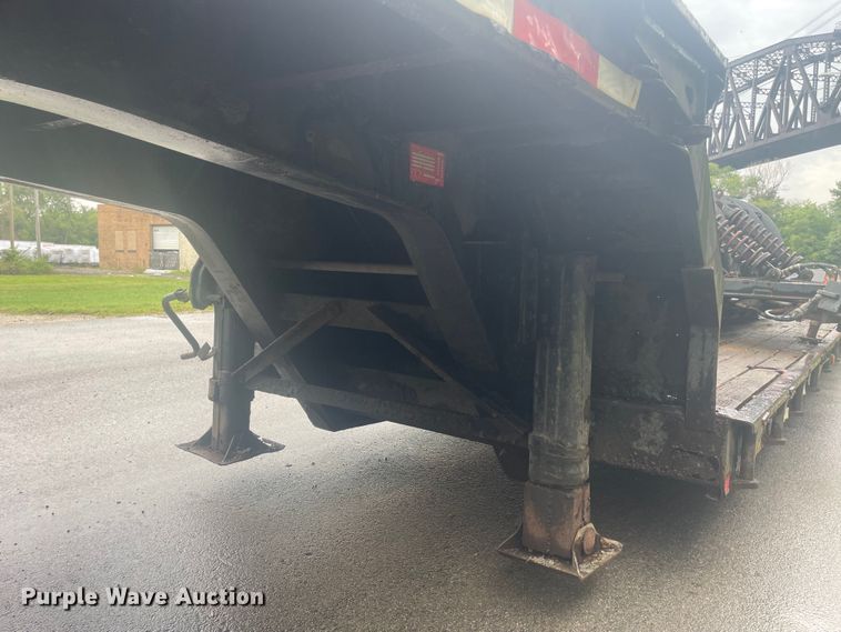 image for item OG9637 1977 Transcraft DBDTX-44 double drop deck trailer