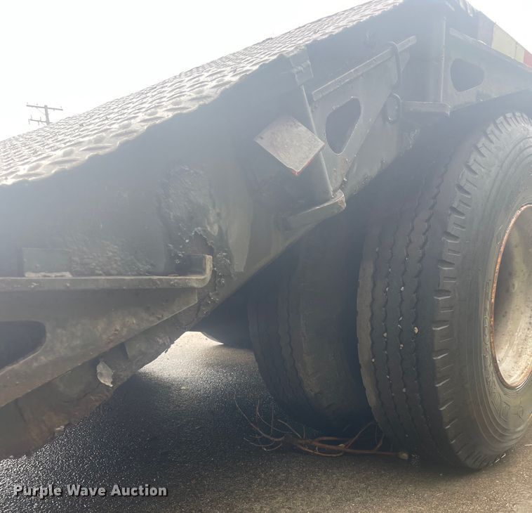 image for item OG9637 1977 Transcraft DBDTX-44 double drop deck trailer