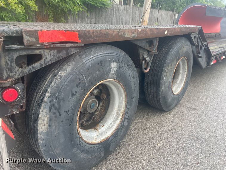 image for item OG9637 1977 Transcraft DBDTX-44 double drop deck trailer