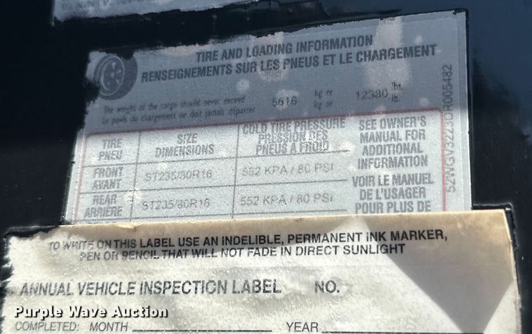 image for item DG4488 2013 Finish Line  Deckover tilt deck equipment trailer