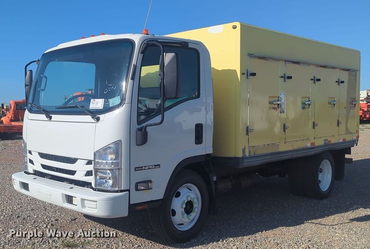 image for item DL1040 2016 Isuzu NPR delivery truck 