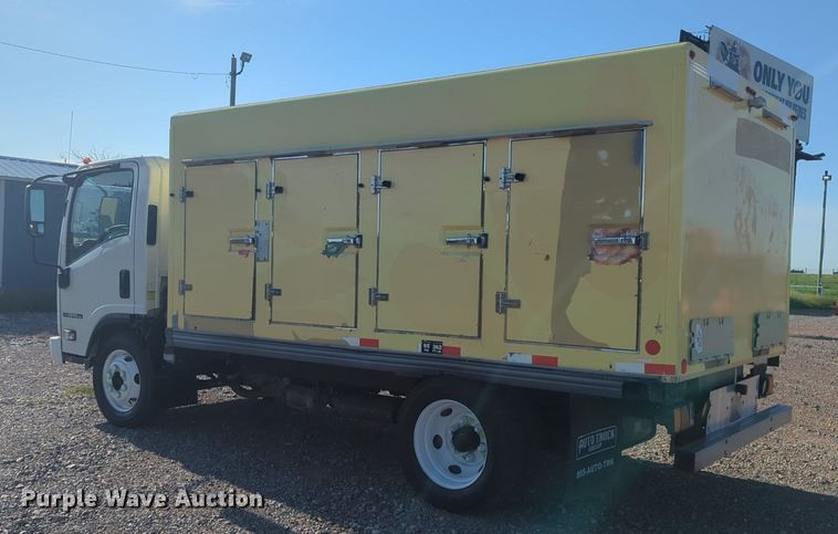 image for item DL1040 2016 Isuzu NPR delivery truck 