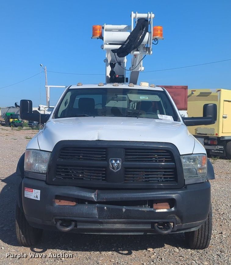 image for item DL1041 2012 Dodge Ram 4500HD bucket truck