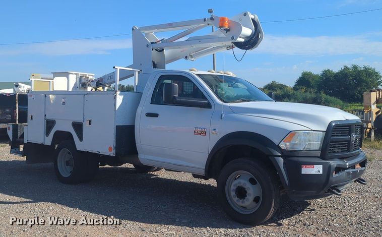 image for item DL1041 2012 Dodge Ram 4500HD bucket truck