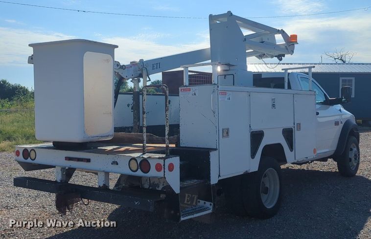 image for item DL1041 2012 Dodge Ram 4500HD bucket truck