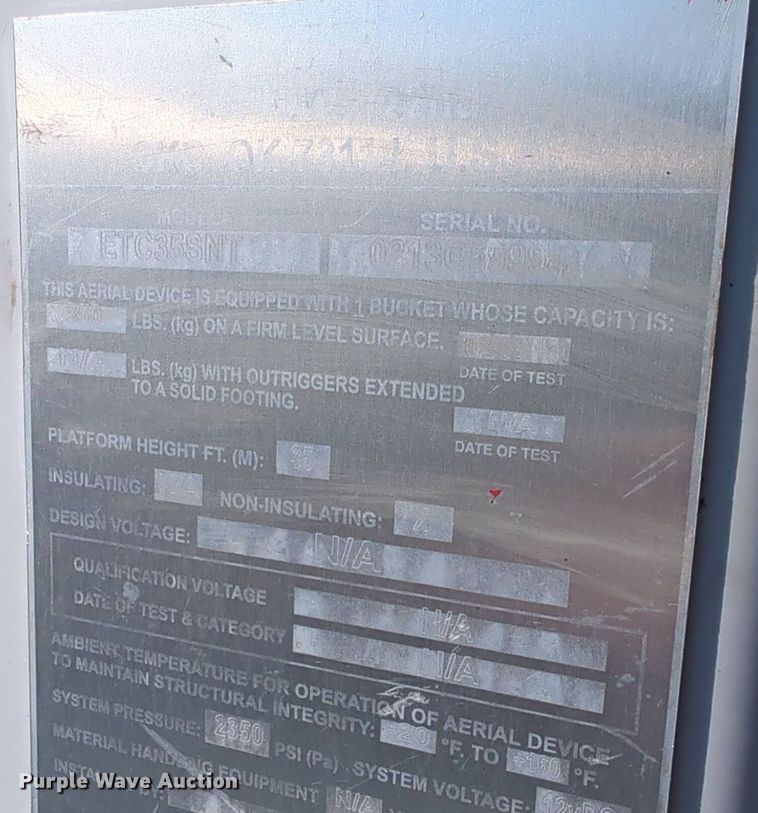 image for item DL1041 2012 Dodge Ram 4500HD bucket truck