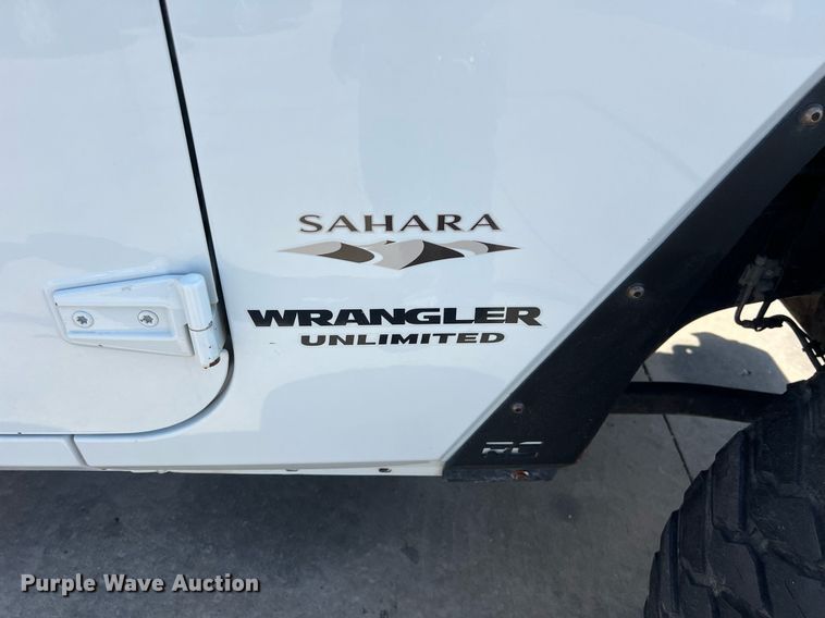 image for item DO2489 2016 Jeep Wrangler Sahara SUV
