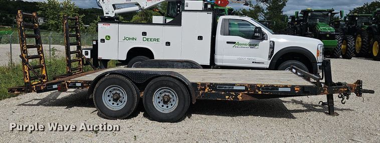 image for item DO2863 1998 H&H utility trailer