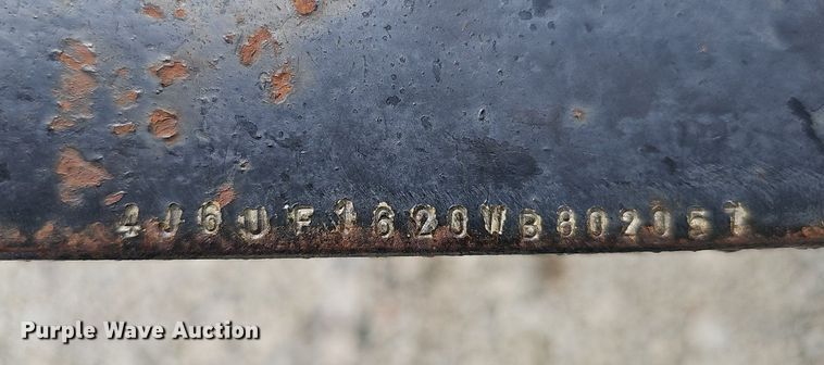 image for item DO2863 1998 H&H utility trailer