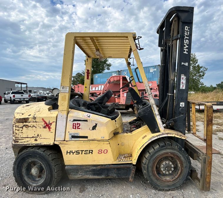 image for item DO6673 Hyster H80XM forklift