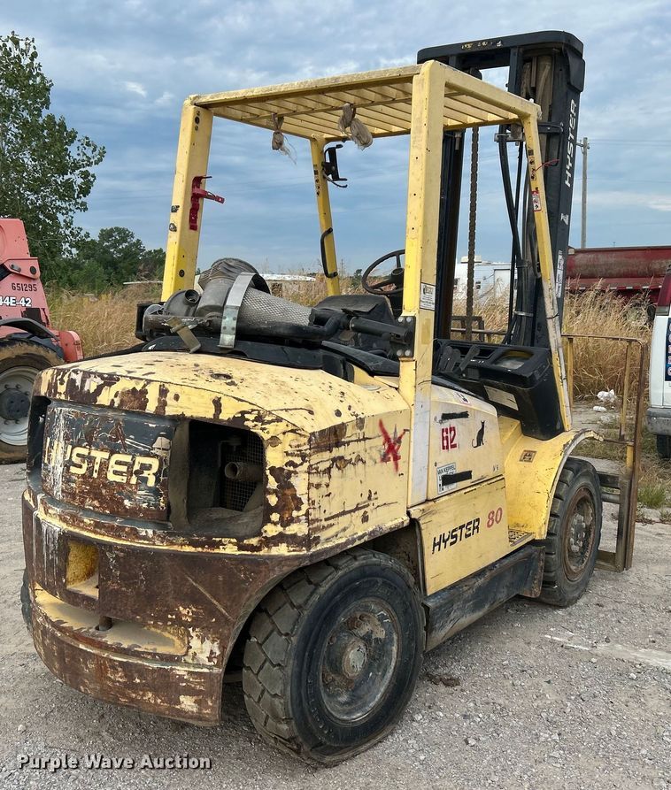 image for item DO6673 Hyster H80XM forklift