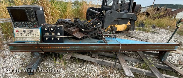 image for item DO6680 Cleveland Machine Tools Challenger NNC3-09799-0 plasma cutting system