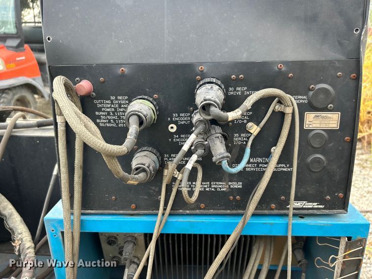 image for item DO6680 Cleveland Machine Tools Challenger NNC3-09799-0 plasma cutting system