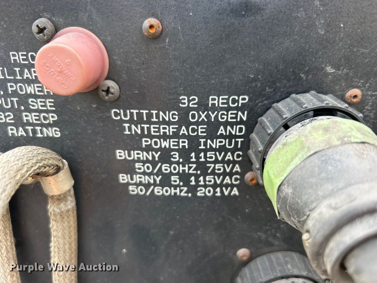 image for item DO6680 Cleveland Machine Tools Challenger NNC3-09799-0 plasma cutting system