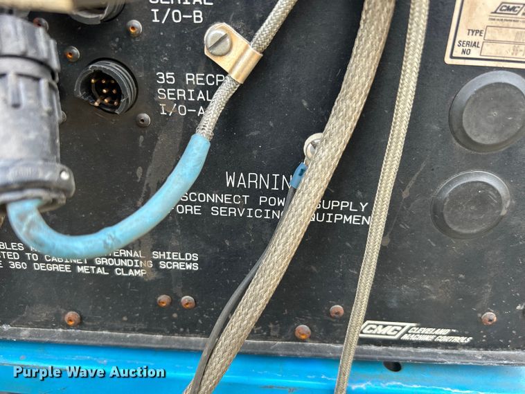 image for item DO6680 Cleveland Machine Tools Challenger NNC3-09799-0 plasma cutting system