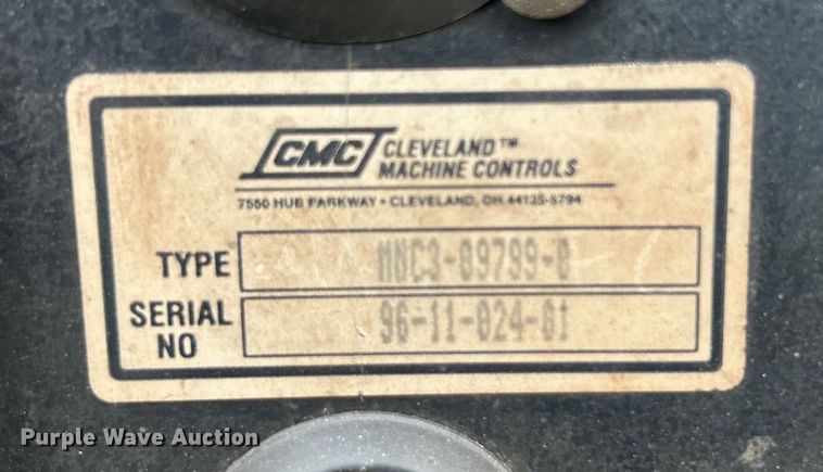 image for item DO6680 Cleveland Machine Tools Challenger NNC3-09799-0 plasma cutting system