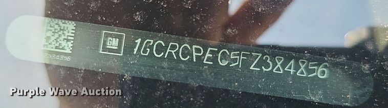 image for item DP6511 2015 Chevrolet Silverado 1500 Double Cab pickup truck