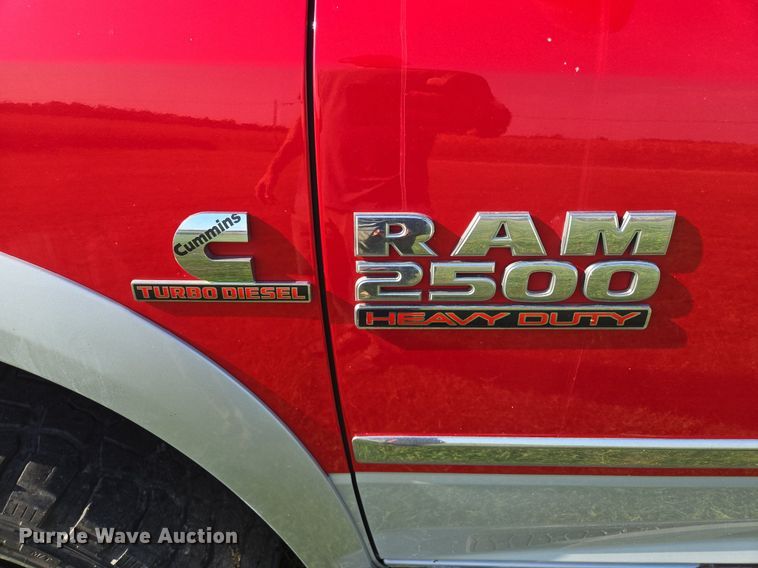 image for item DP6682 2014 Dodge Ram 2500HD Crew Cab pickup truck