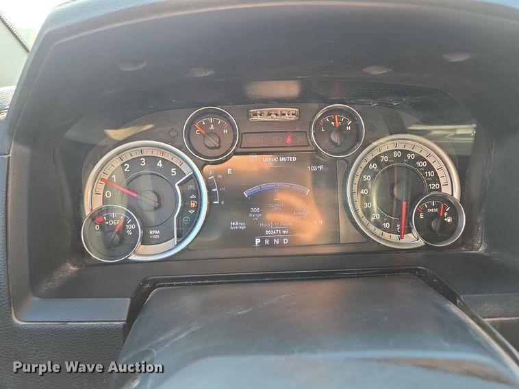 image for item DP6682 2014 Dodge Ram 2500HD Crew Cab pickup truck