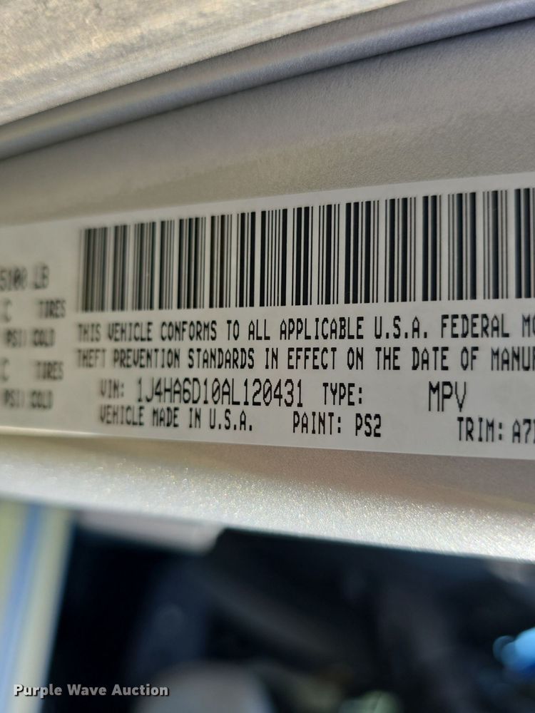 image for item DQ5135 2010 Jeep Wrangler Rubicon 