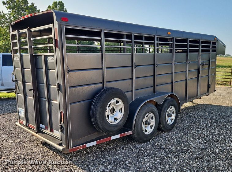 image for item DR8748 2016 Calico Trailers livestock trailer