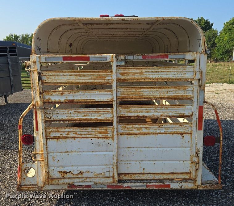 image for item DR8749 1978 W.W Trailer livestock trailer