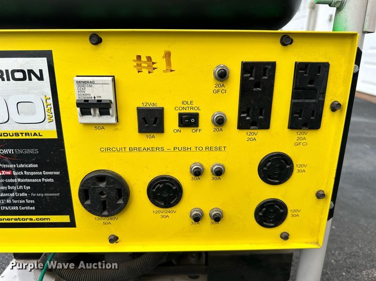 image for item DS4239 Centurion  15000 generator