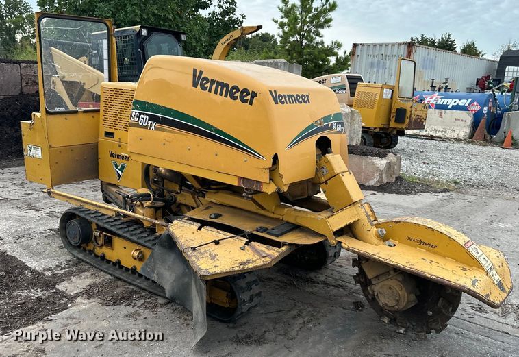 image for item DS4251 2018 Vermeer SC60TX stump grinder