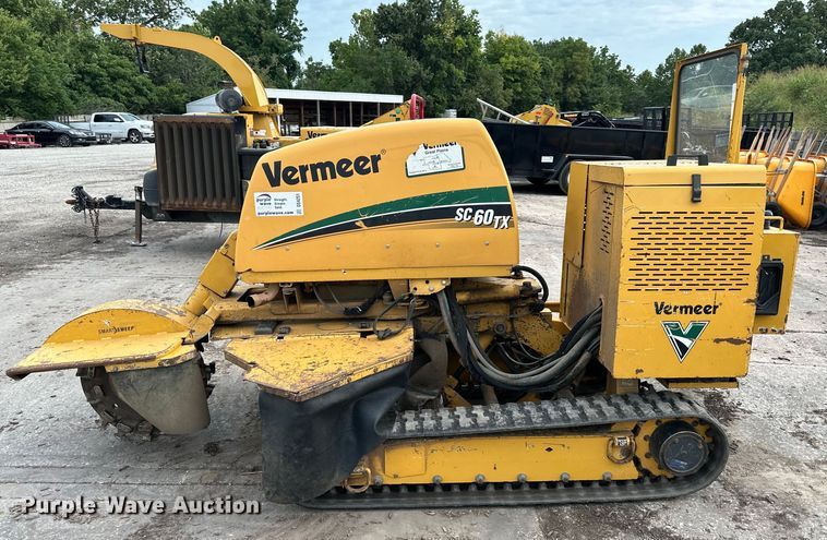 image for item DS4251 2018 Vermeer SC60TX stump grinder
