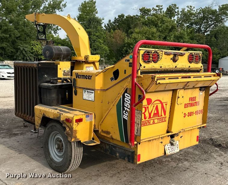 image for item DS4252 2010 Vermeer  BC1500 wood chipper