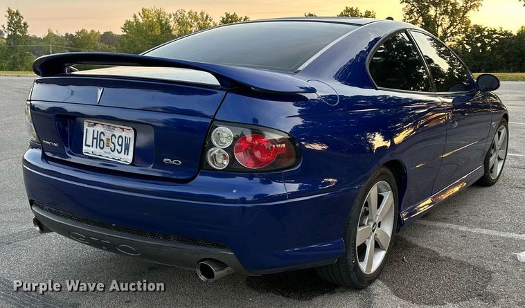 image for item DS4254 2006 Pontiac GTO 