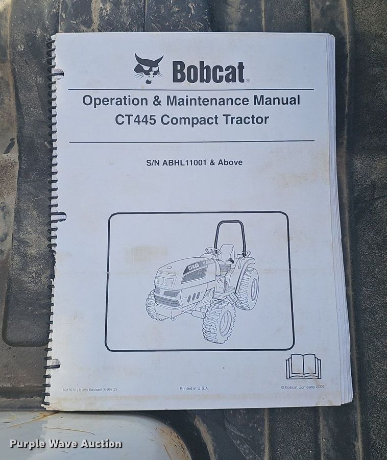 image for item DS4714 Bobcat CT445 MFWD tractor