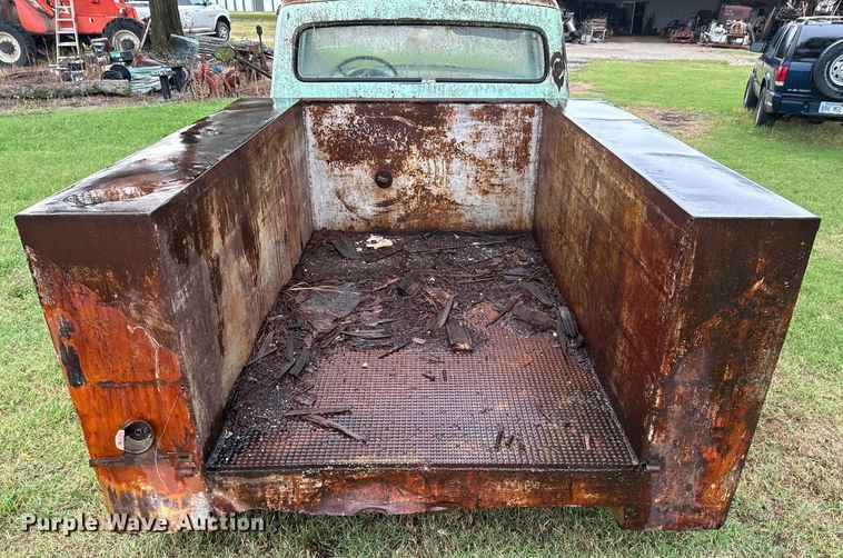 image for item DX1050 1956 Ford F100 utility bed pickup truck