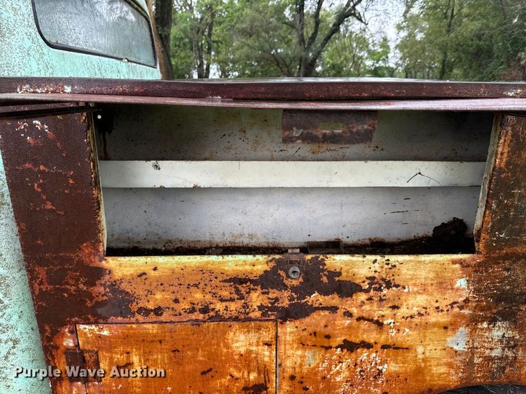 image for item DX1050 1956 Ford F100 utility bed pickup truck