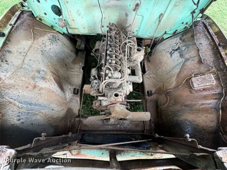 image for item DX1050 1956 Ford F100 utility bed pickup truck