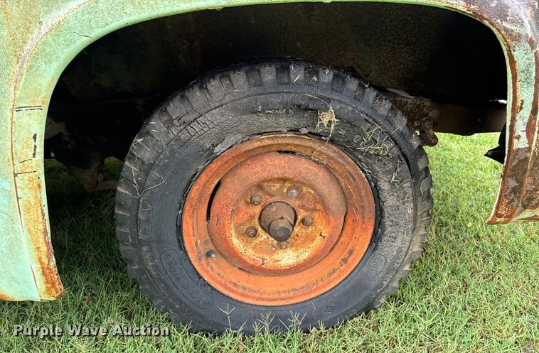 image for item DX1050 1956 Ford F100 utility bed pickup truck