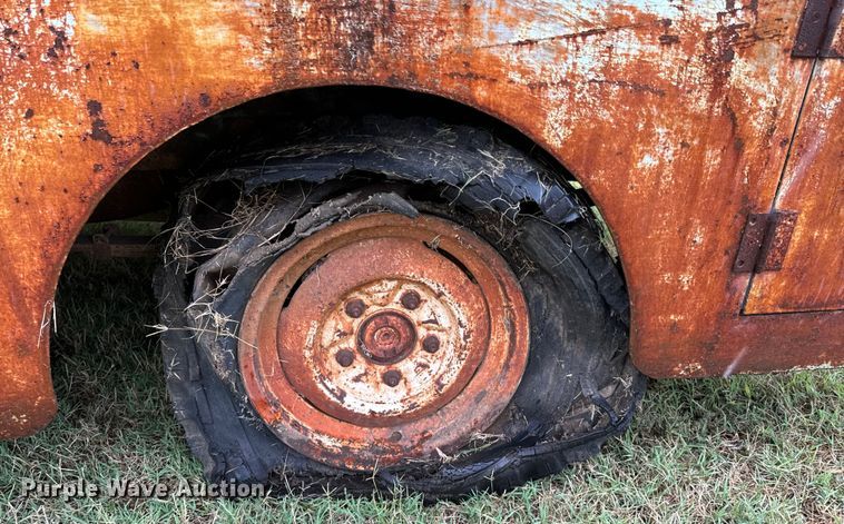 image for item DX1050 1956 Ford F100 utility bed pickup truck