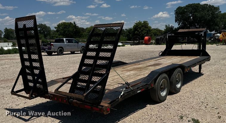 image for item DX3458 2020 PJ Gooseneck LD equipment trailer