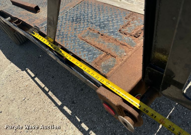 image for item DX3458 2020 PJ Gooseneck LD equipment trailer