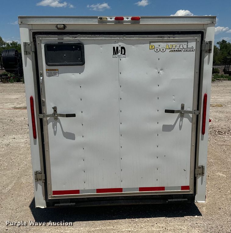image for item DX3459 2014 Doolittle Cargo enclosed cargo trailer
