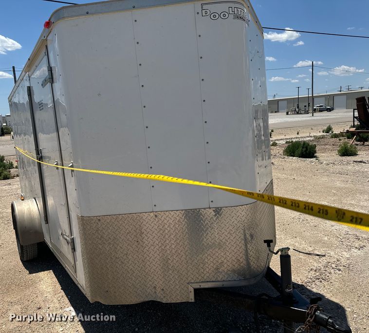 image for item DX3459 2014 Doolittle Cargo enclosed cargo trailer