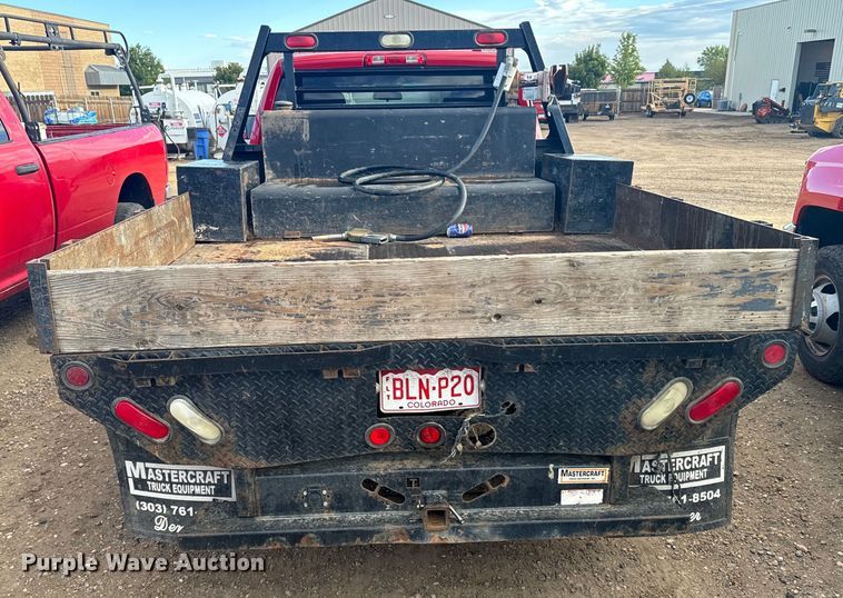 image for item DX3559 2012 Dodge Ram 2500HD Crew Cab flatbed pickup truck