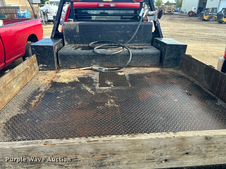 image for item DX3559 2012 Dodge Ram 2500HD Crew Cab flatbed pickup truck