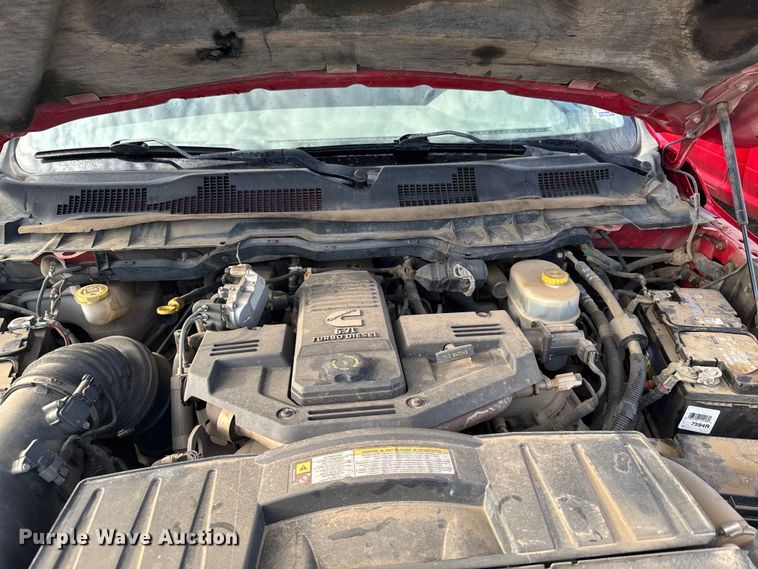 image for item DX3559 2012 Dodge Ram 2500HD Crew Cab flatbed pickup truck