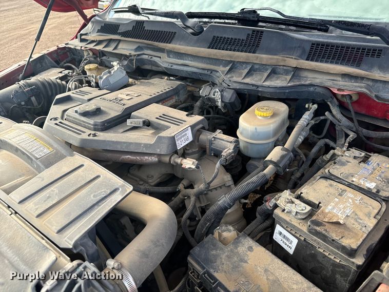 image for item DX3559 2012 Dodge Ram 2500HD Crew Cab flatbed pickup truck