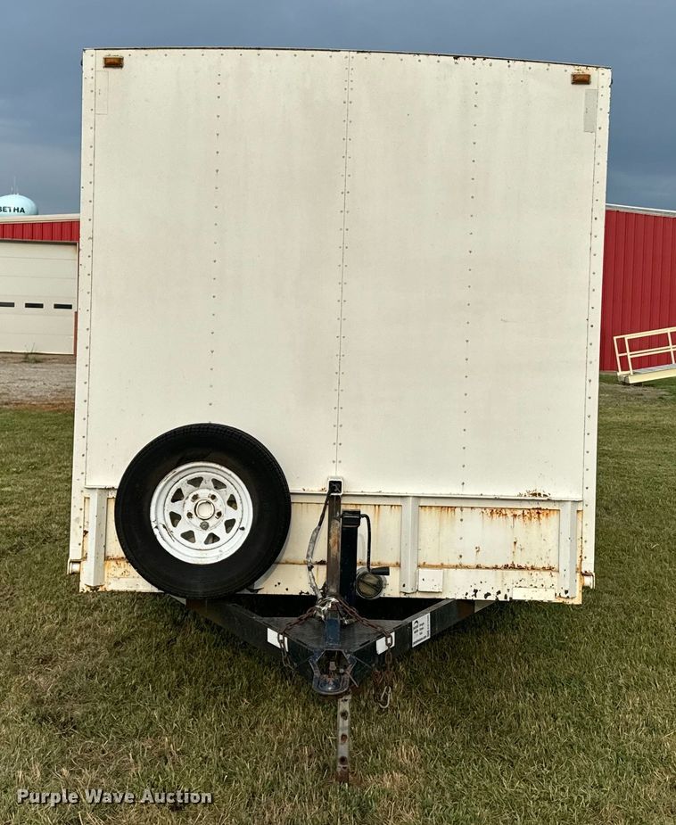 image for item EE7505 2002 Carson Trailer enclosed cargo trailer