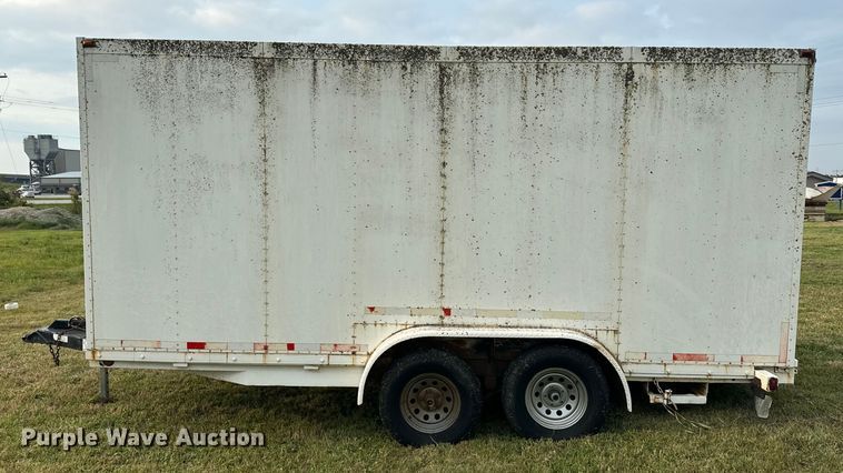 image for item EE7505 2002 Carson Trailer enclosed cargo trailer